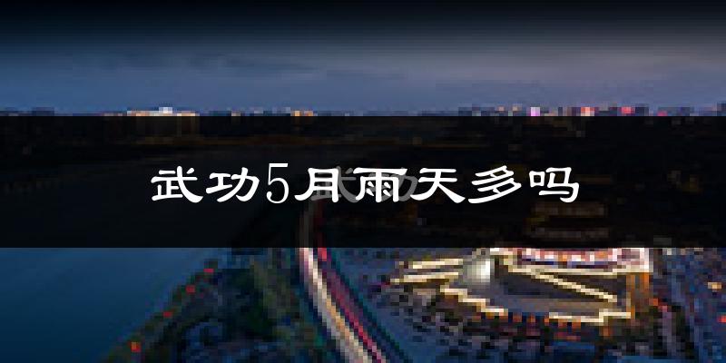 武功5月雨天多吗?