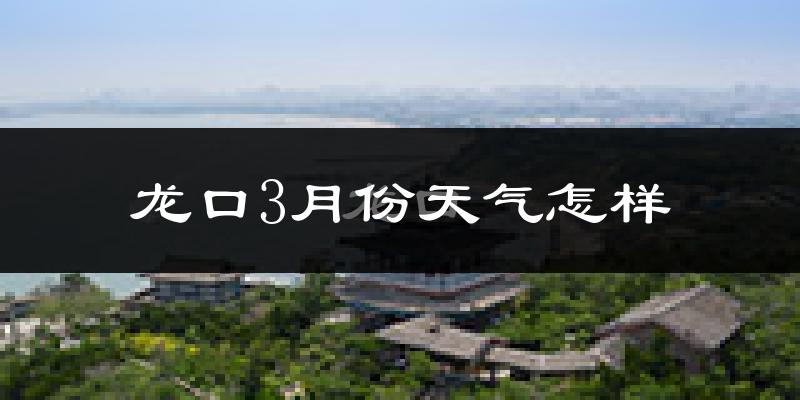 龙口市3月份天气如何?冷吗?