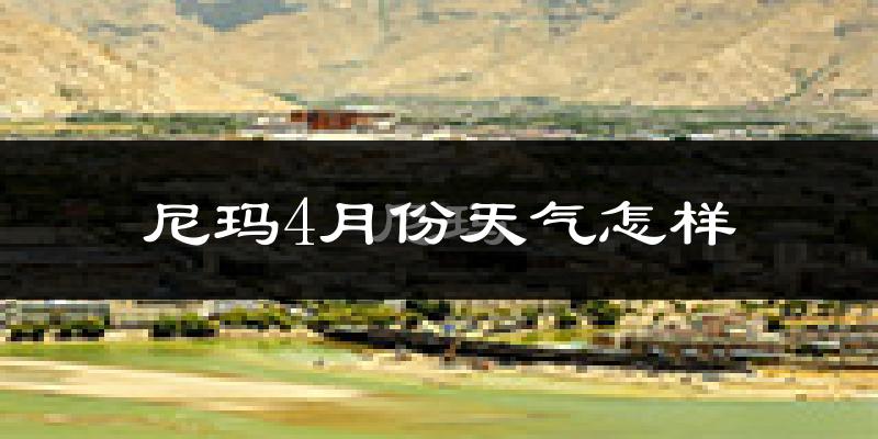 尼玛县4月份天气如何?很冷吗?