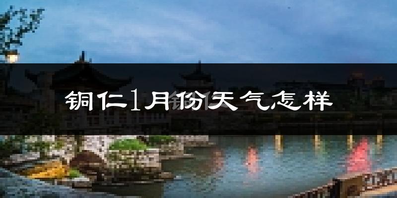 铜仁市1月份天气如何?很冷吗?