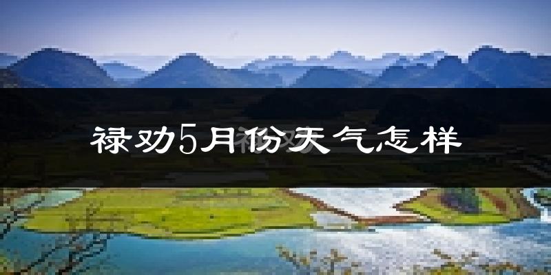 禄劝5月天气如何?会很热吗?